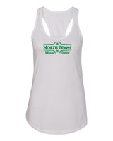 Women's North Texas Mean Green Tank Top - North Texas Football Laces