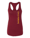 Women's Iowa State Cyclones Tank Top - Vertical Iowa State Cyclones