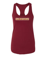 Women's Iowa State Cyclones Tank Top - Horizontal Stripe Script Iowa State Cyclones