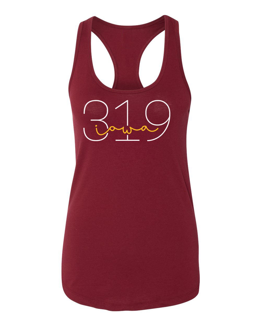 Women's Iowa State Cyclones Tank Top - 319 Area Code