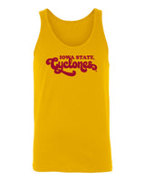 Women's Iowa State Cyclones Tank Top - Retro ISU Script Cyclones