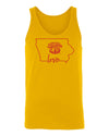 Women's Iowa State Cyclones Tank Top - Cyclones Love State Outline