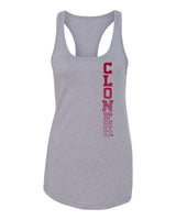 Women's Iowa State Cyclones Tank Top - Vertical Clones Fade
