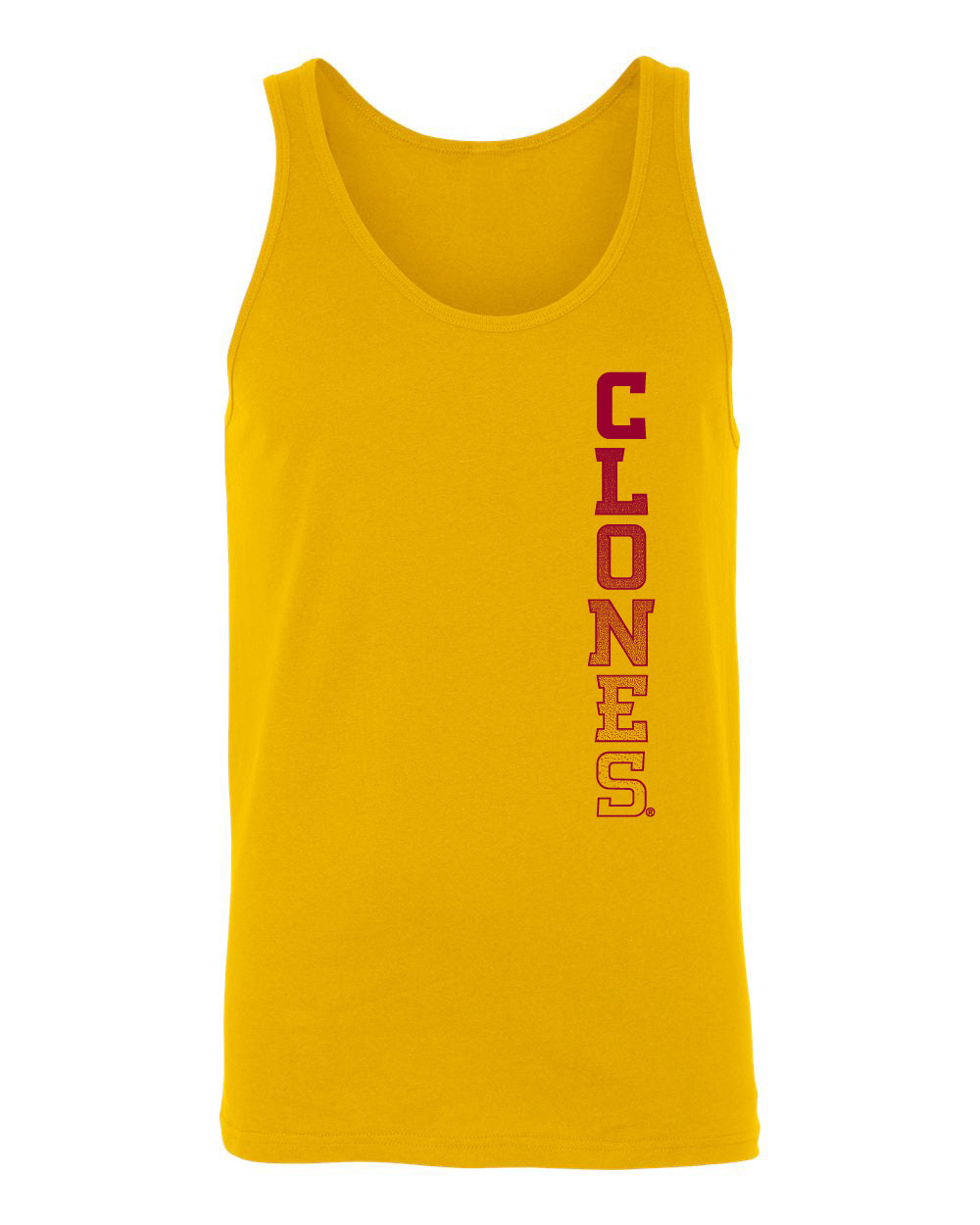 Women's Iowa State Cyclones Tank Top - Vertical Clones Fade