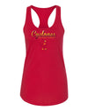 Women's Iowa State Cyclones Tank Top - Script Cyclones Full Color Fade with Cy