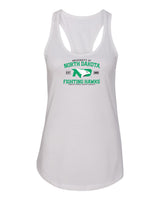 Women's North Dakota Fighting Hawks Tank Top - North Dakota Arch Primary Logo