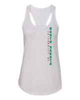 Women's North Dakota Fighting Hawks Tank Top - Vertical University of North Dakota