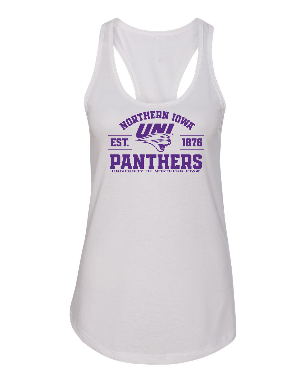 Women's Northern Iowa Panthers Tank Top - UNI Established 1876