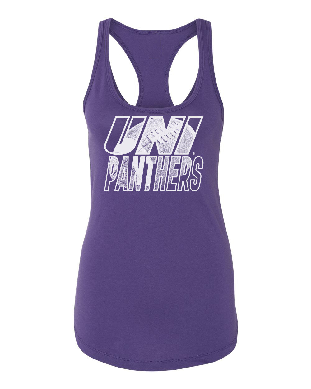 Women's Northern Iowa Panthers Tank Top - UNI Panthers Football Image