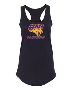 Women's Northern Iowa Panthers Tank Top - Purple and Gold Primary Logo