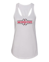 Women's San Diego State Aztecs Tank Top - Football Laces