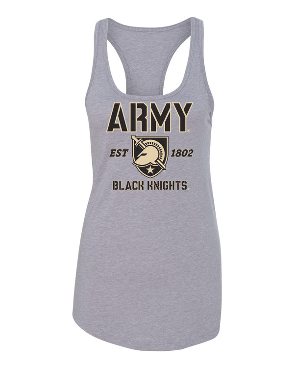 Women's Army Black Knights Tank Top - Army West Point Established 1802