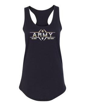 Women's Army Black Knights Tank Top - Army Football Laces