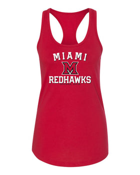 Women's Miami University RedHawks Tank Top - Miami of Ohio Primary Logo