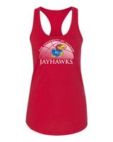 Women's Kansas Jayhawks Tank Top - Kansas Basketball Primary Logo