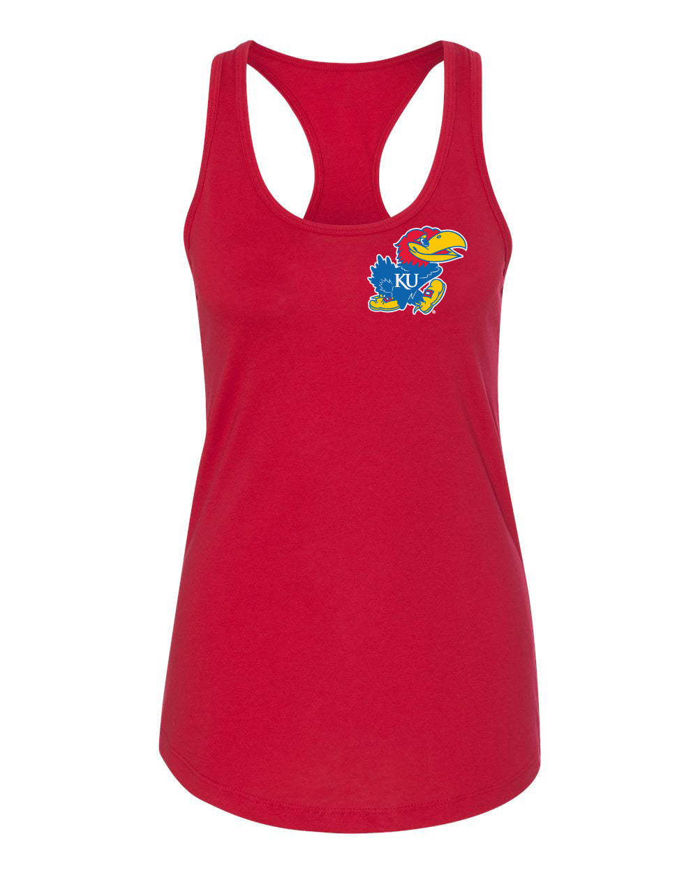 Women's Kansas Jayhawks Tank Top - Lone Kansas Jayhawk