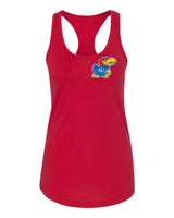 Women's Kansas Jayhawks Tank Top - Lone Kansas Jayhawk