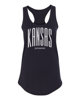 Women's Kansas Jayhawks Tank Top - Tall Kansas Small Jayhawks