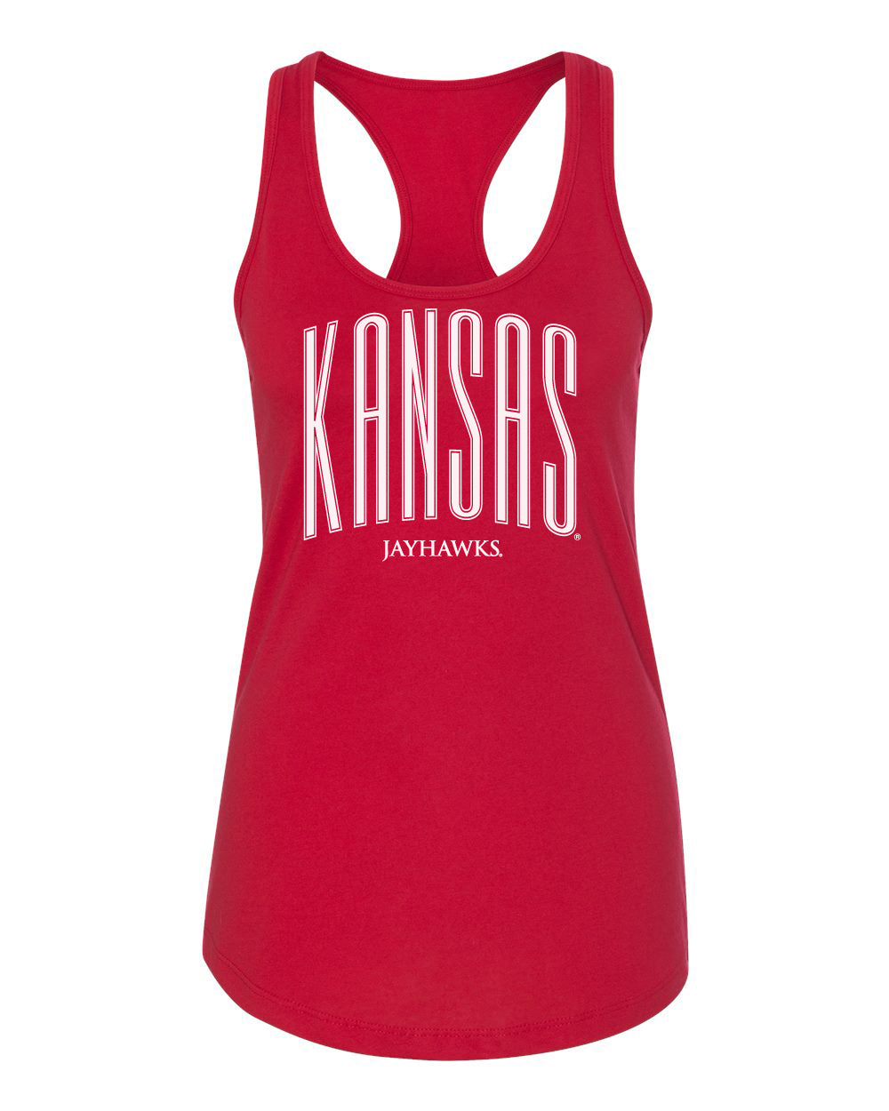 Women's Kansas Jayhawks Tank Top - Tall Kansas Small Jayhawks