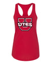 Women's Utah Utes Tank Top - Block U Utes Logo