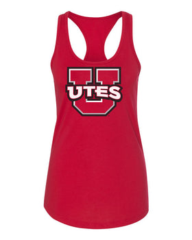 Women's Utah Utes Tank Top - Block U Utes Logo