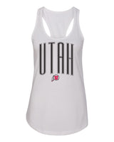 Women's Utah Utes Tank Top - Giant Arc UTAH and Logo