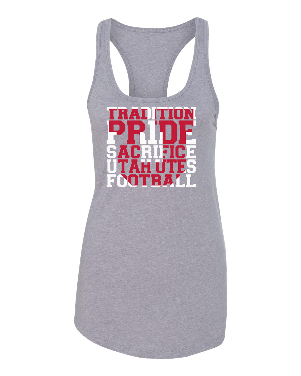 Women's Utah Utes Tank Top - Utah Utes Football Tradition