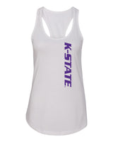 Women's K-State Wildcats Tank Top - K-State Vertical