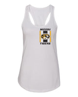 Women's Missouri Tigers Tank Top - Vert Stripe Mizzou Tigers