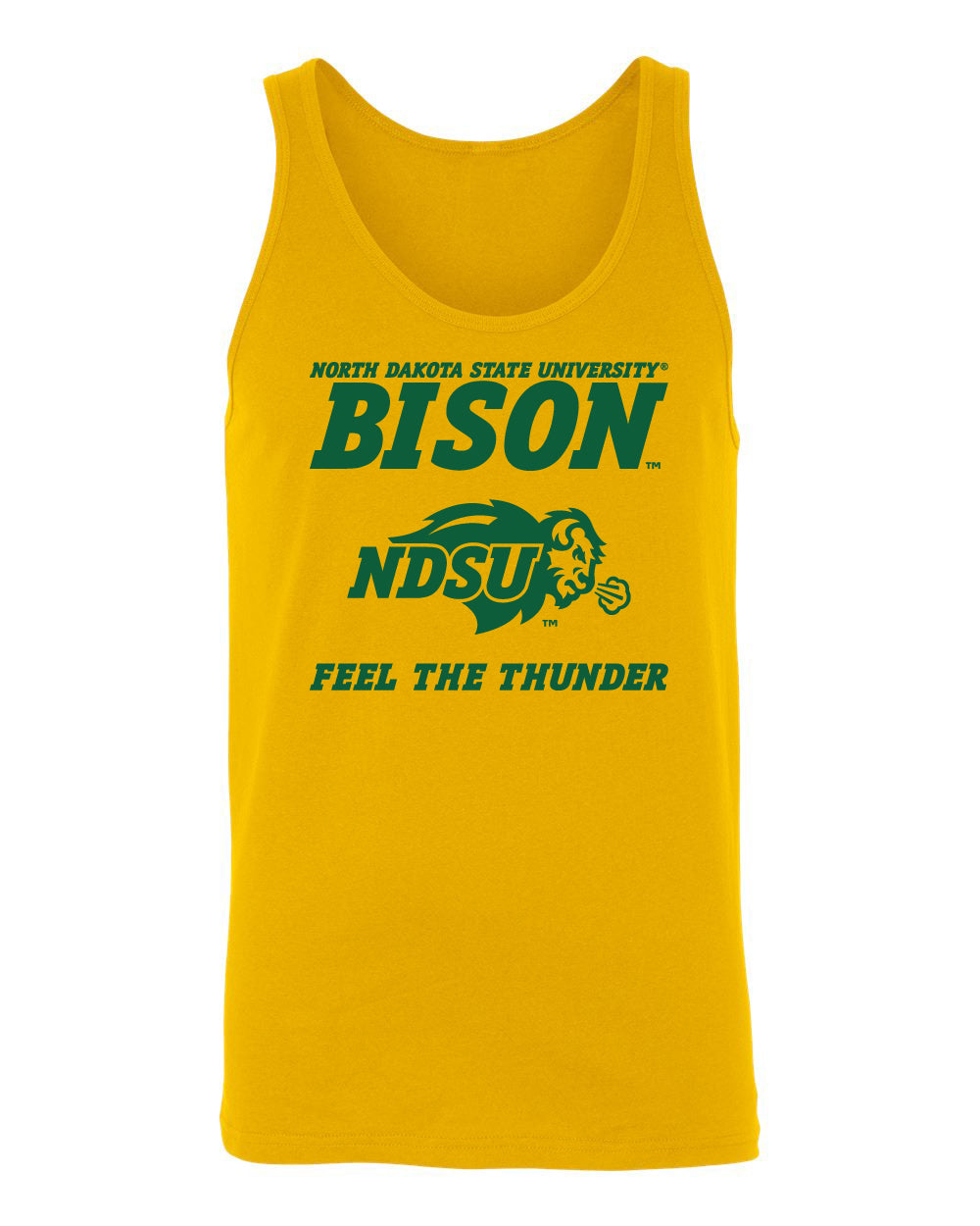Women's NDSU Bison Tank Top - NDSU Bison Feel The Thunder