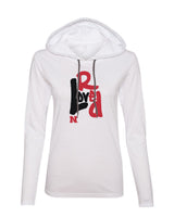 Women's Nebraska Cornhuskers "Love Red" Long Sleeve Hoody