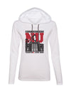 Women's Nebraska Cornhuskers Football West Stadium Long Sleeve Hoody