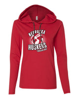 Women's Nebraska Huskers Volleyball "Dream Big" Long Sleeve Hoody