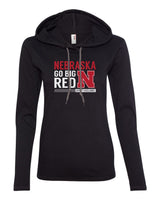 Women's Nebraska Cornhuskers "Expect Excellence" Long Sleeve Hoody