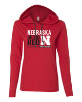 Women's Nebraska Cornhuskers "Expect Excellence" Long Sleeve Hoody