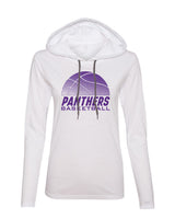 Women's Northern Iowa Panthers Long Sleeve Hooded Tee Shirt - Panthers Basketball