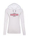 Women's San Diego State Aztecs Long Sleeve Hooded Tee Shirt - Football Laces