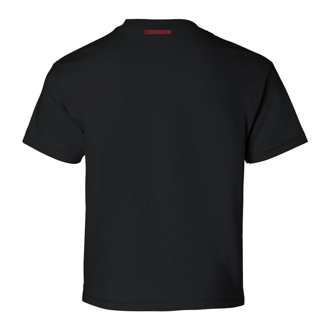 Nebraska Cornhuskers "Nebraska N GO BIG RED" Youth Boys Tee Shirt