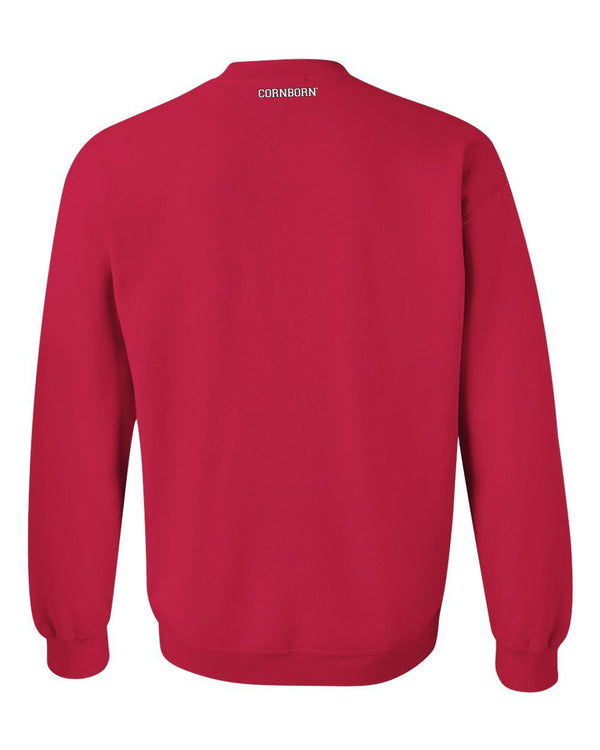 Nebraska Huskers Softball Home Plate Crewneck Sweatshirt