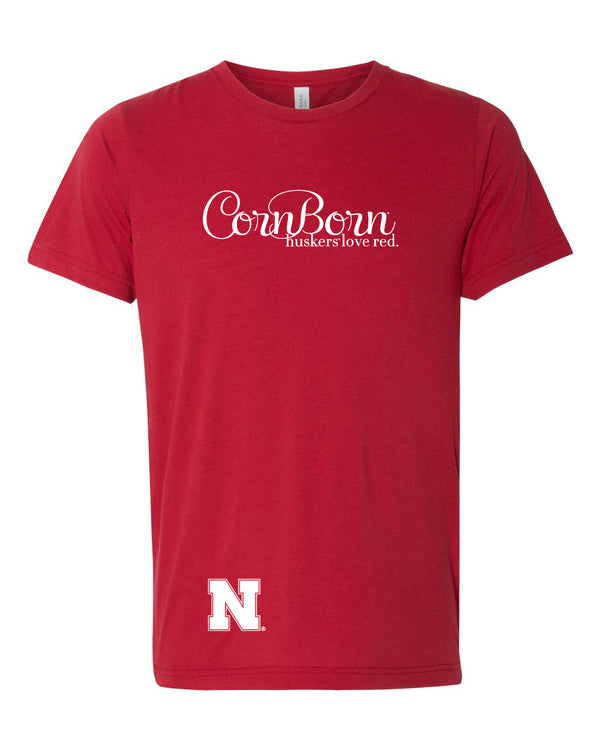 Women's Nebraska Cornhuskers CornBorn Script 