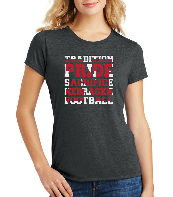 Women's Nebraska Cornhuskers Football 