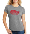 Women's Premium Tri-Blend Tee Shirt - CORNBORN - Forever a Nebraskan