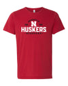 Women's Nebraska Huskers Premium Tri-Blend Tee Shirt - University of Nebraska Huskers N