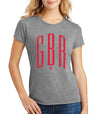 Women's Nebraska Huskers Premium Tri-Blend Tee Shirt - Red GBR