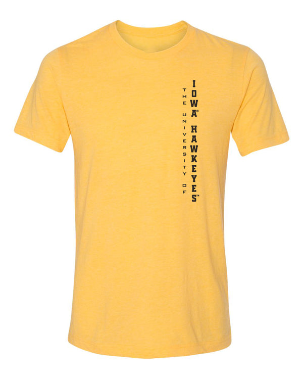 Women's Iowa Hawkeyes Premium Tri-Blend Tee Shirt - Vert University of Iowa Hawkeyes