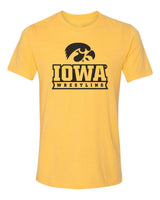 Women's Iowa Hawkeyes Premium Tri-Blend Tee Shirt - Iowa Hawkeyes Wrestling