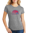 Women's Florida Atlantic Owls Premium Tri-Blend Tee Shirt - FAU Basketball