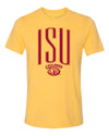 Women's Iowa State Cyclones Premium Tri-Blend Tee Shirt - Giant ISU with Cy Swirl