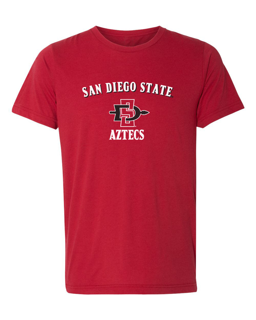 Women's San Diego State Aztecs Premium Tri-Blend Tee Shirt - SDSU Primary Logo