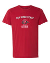Women's San Diego State Aztecs Premium Tri-Blend Tee Shirt - SDSU Primary Logo